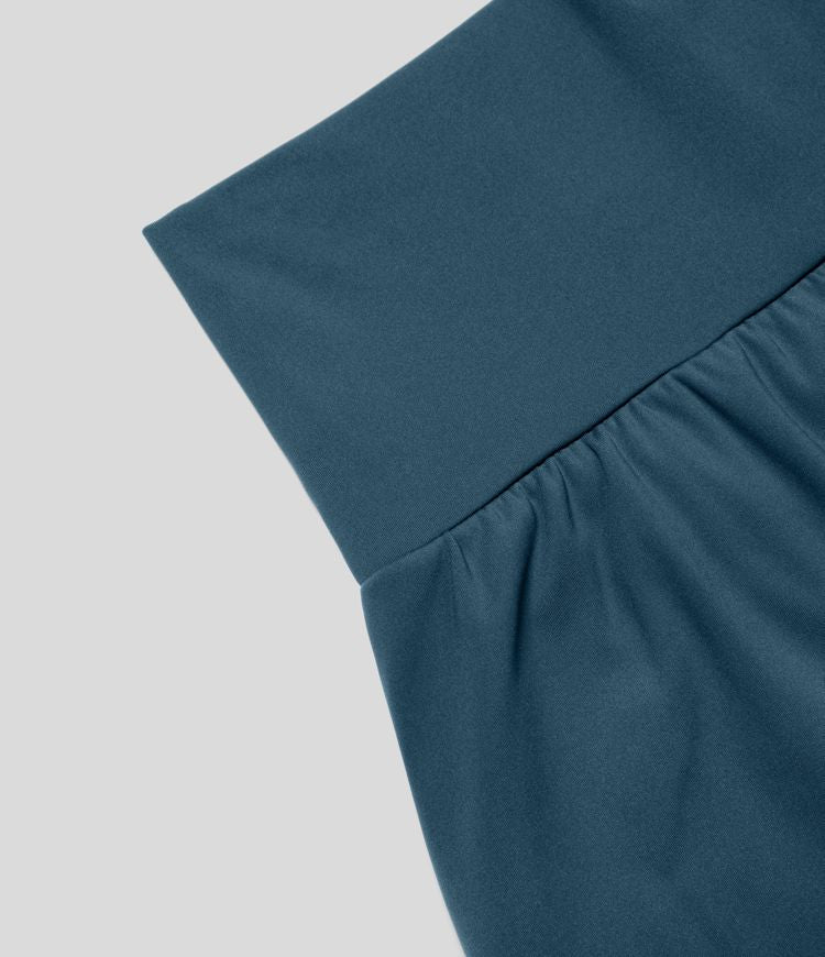 ColaShorts™ - Short de yoga 2 en 1 taille haute avec poche arrière et poche latérale