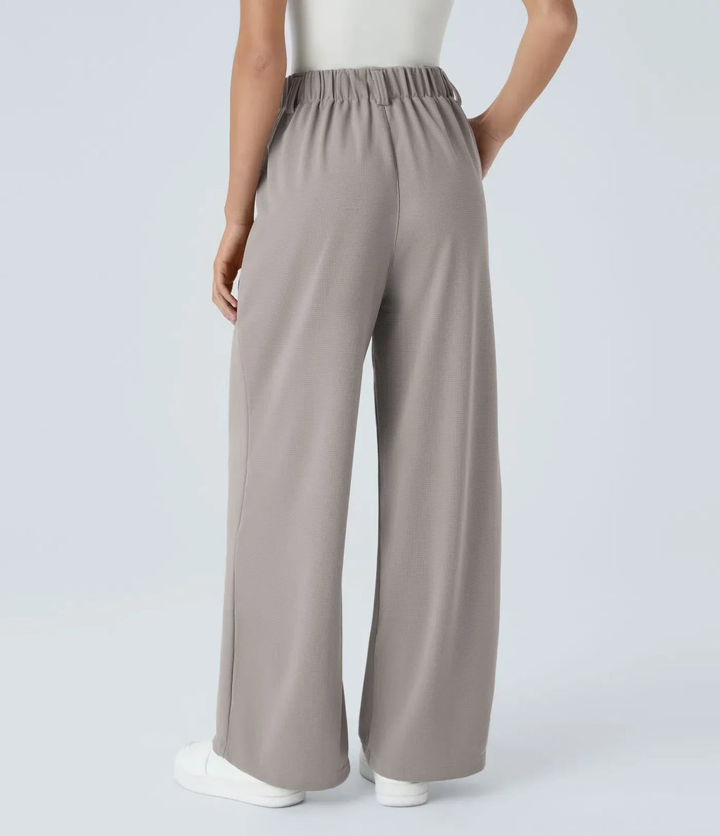 ColaTek Air V2™ - Pantalon évasé avec ceinture haute et poches latérales