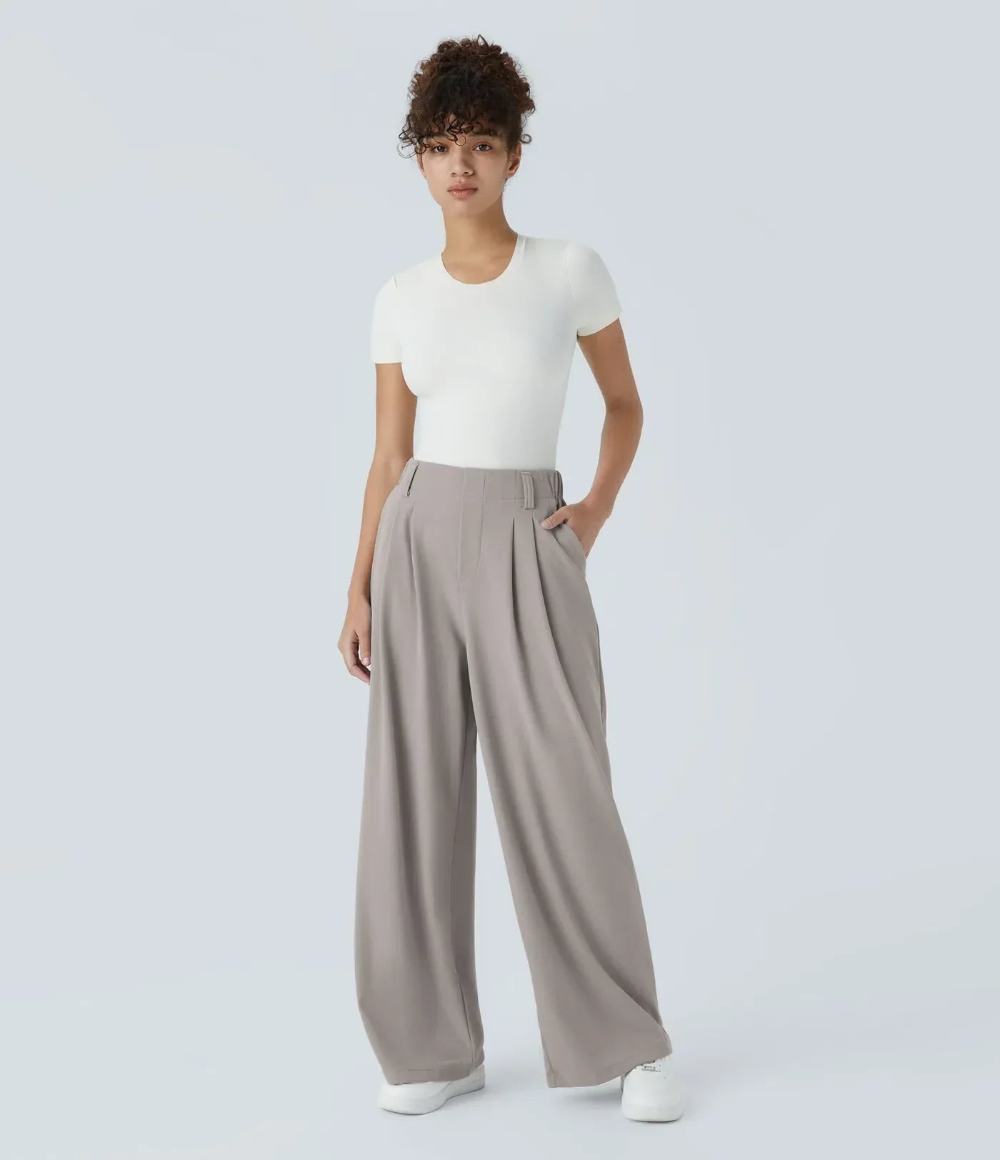 ColaTek Air V2™ - Pantalon évasé avec ceinture haute et poches latérales