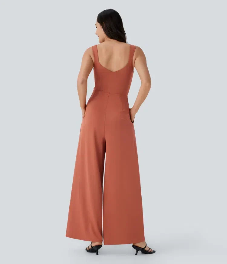 ColaSuit™ X - Robe décontractée dos nu avec poches latérales et taille en X