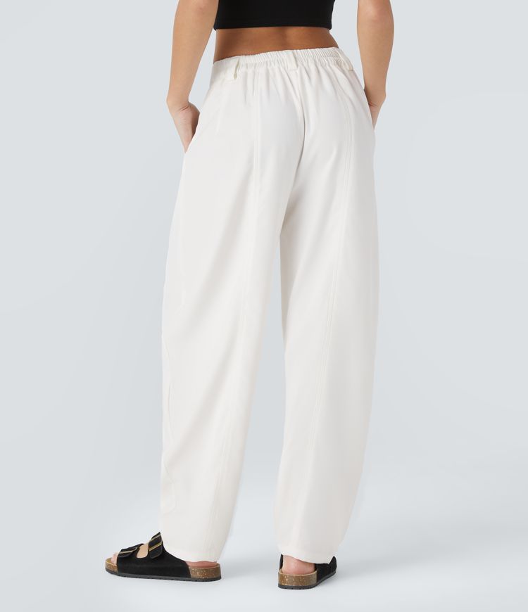ColaTek Air V3™ - Pantalon large avec ceinture haute, poches latérales et jambe tonneau