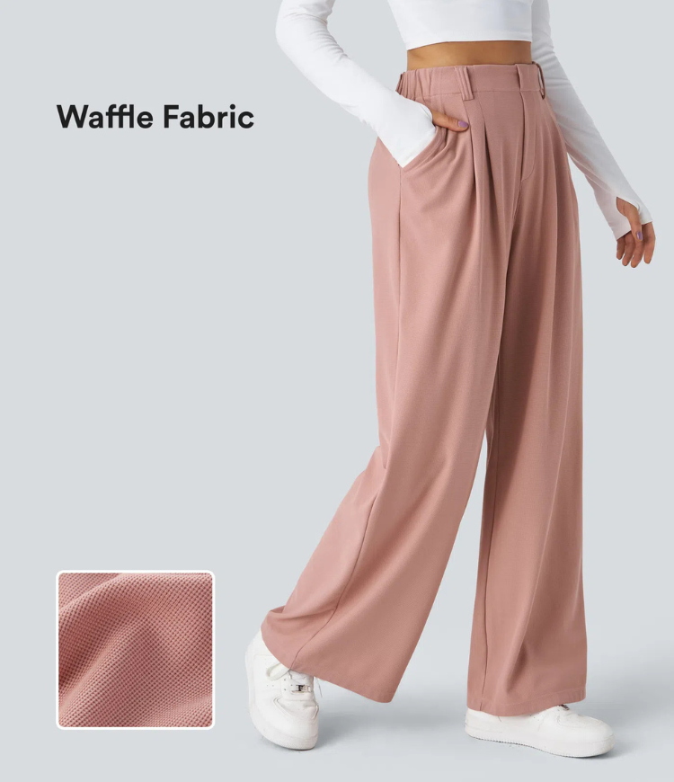 ColaTek Air V2™ - Pantalon évasé avec ceinture haute et poches latérales