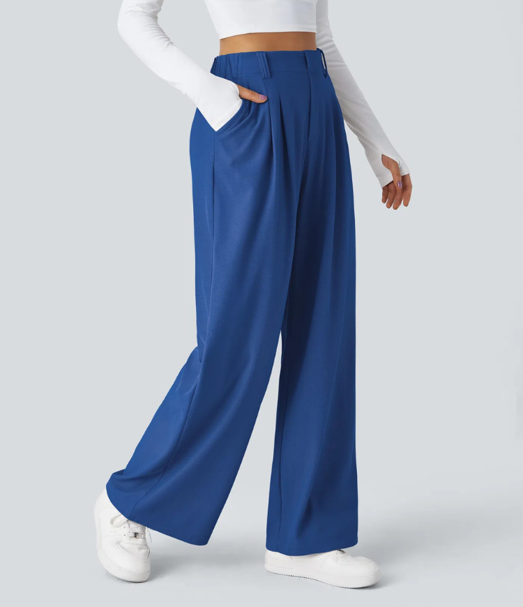 ColaTek Air V2™ - Pantalon évasé avec ceinture haute et poches latérales