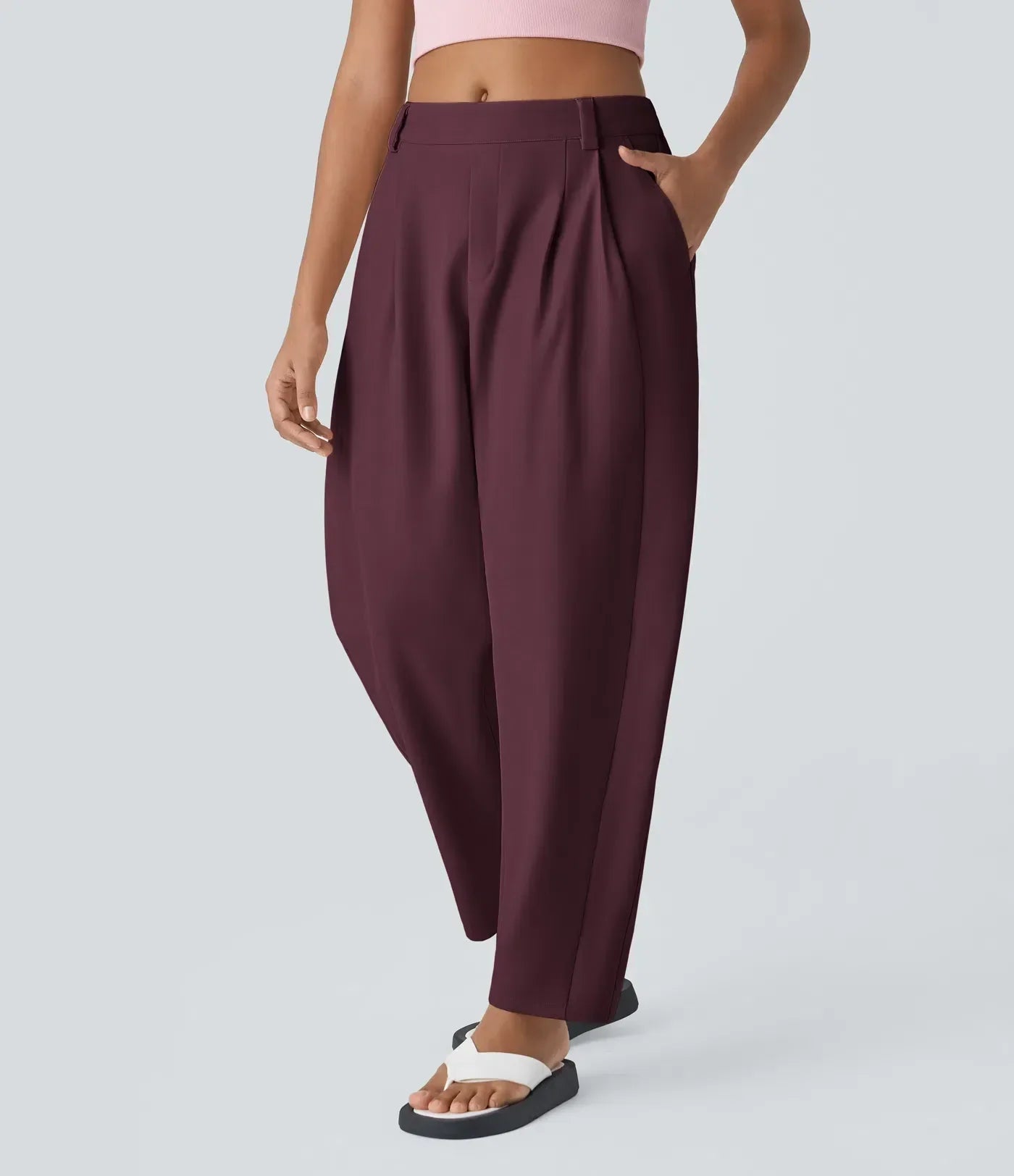 ColaTek Air V3™ - Pantalon large avec ceinture haute, poches latérales et jambe tonneau