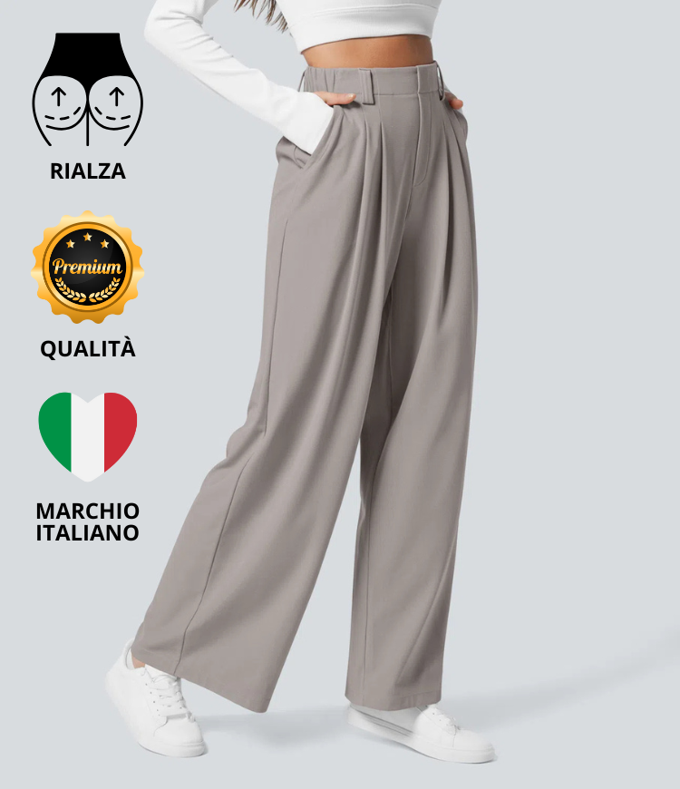 ColaTek Air V2™ - Pantalon évasé avec ceinture haute et poches latérales