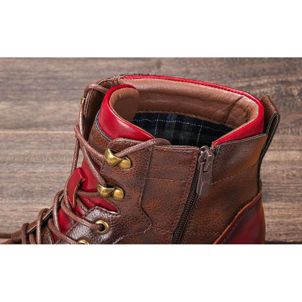 Aaron | Bottines Oxford en cuir fin faites à la main