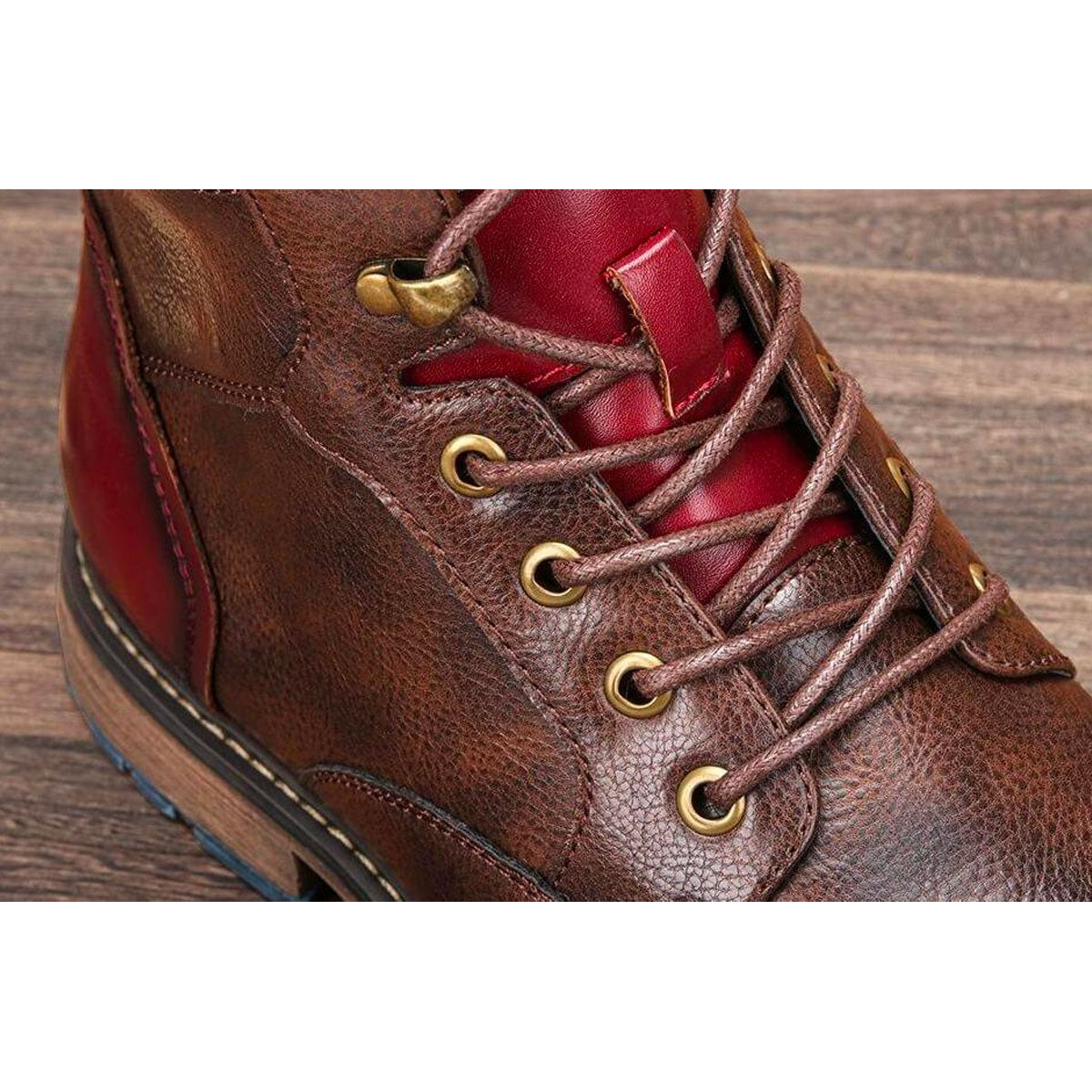 Aaron | Bottines Oxford en cuir fin faites à la main