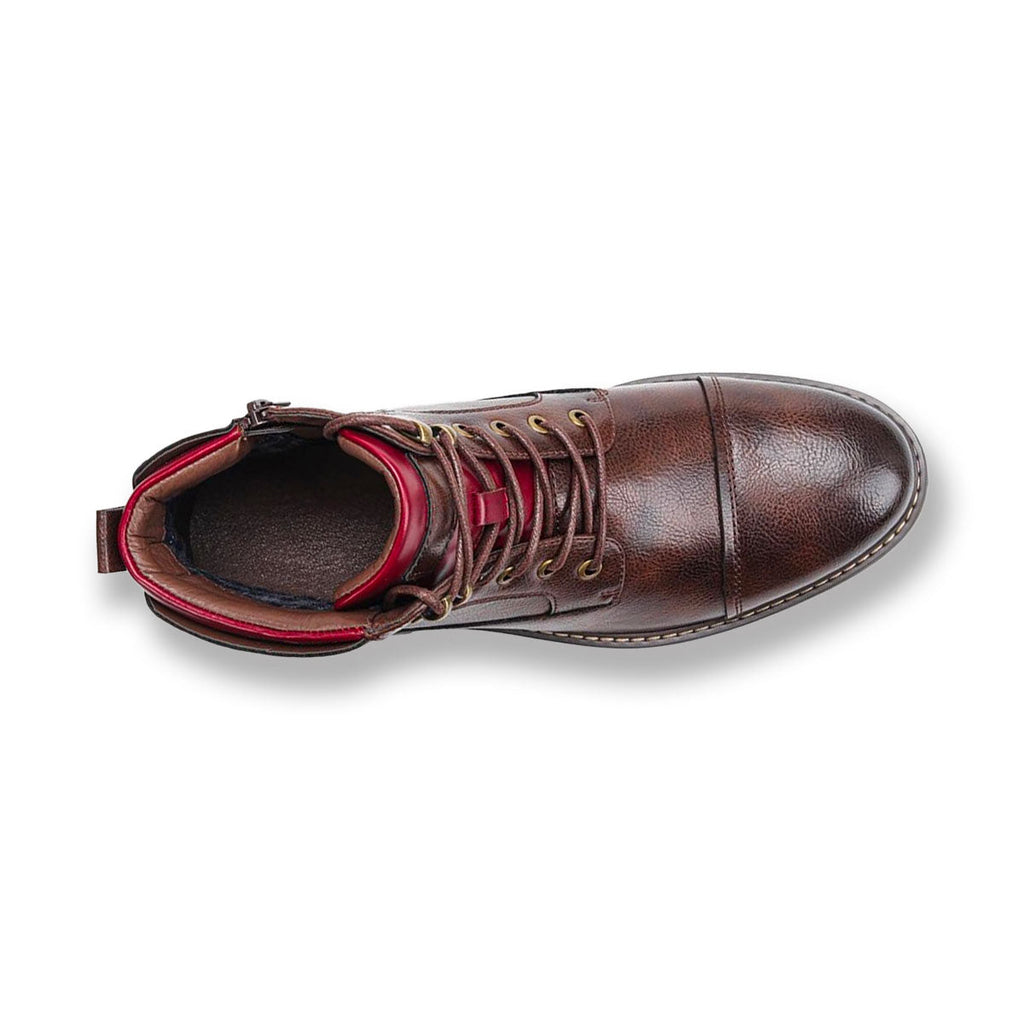 Aaron | Bottines Oxford en cuir fin faites à la main