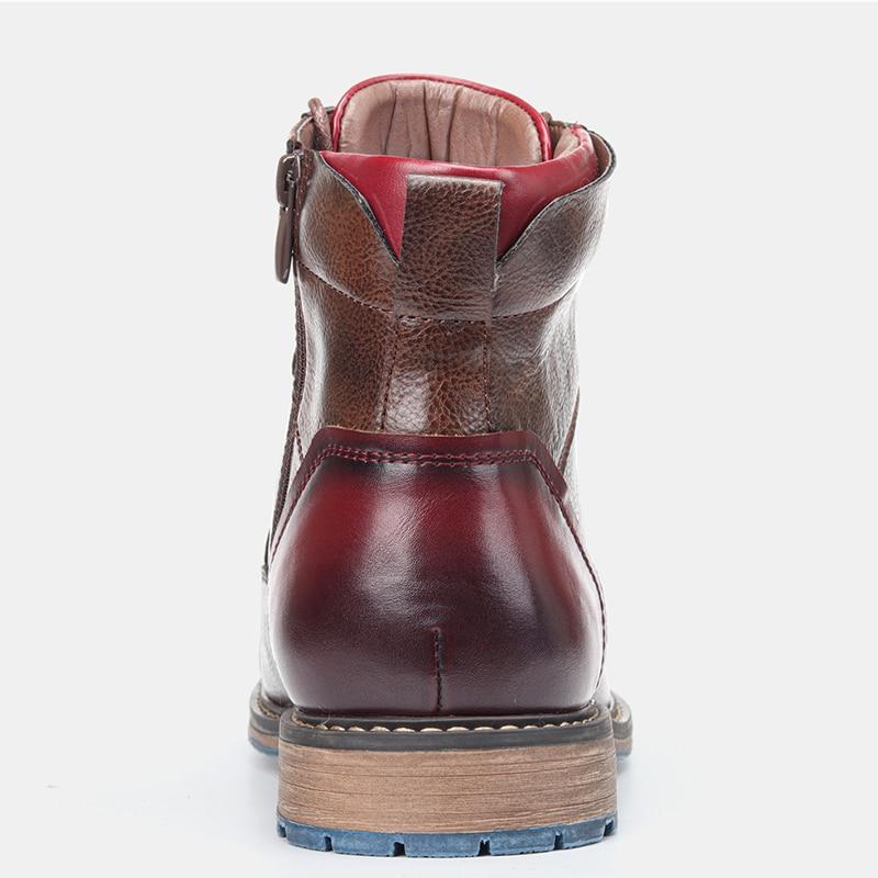 Aaron | Bottines Oxford en cuir fin faites à la main