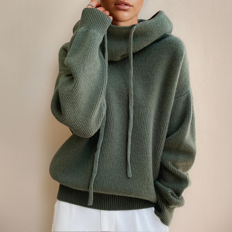Charlotte™ | Pull à col montant en laine mérinos