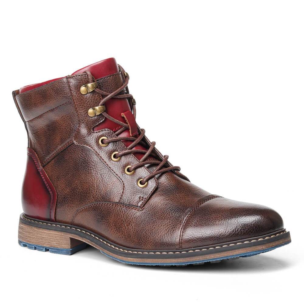 Aaron | Bottines Oxford en cuir fin faites à la main